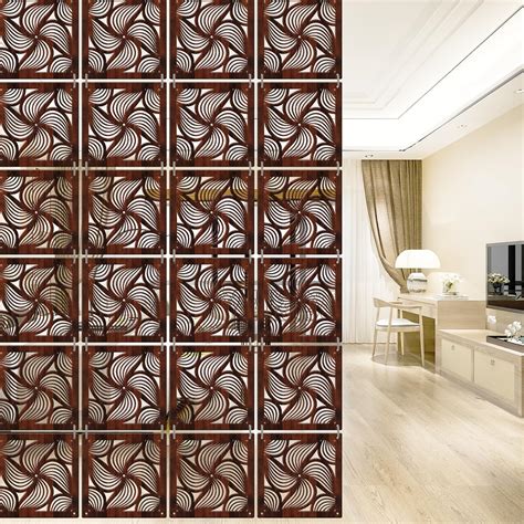 Olive Tree Wooden Room Divider for Living Room/Elegant and Modern ...