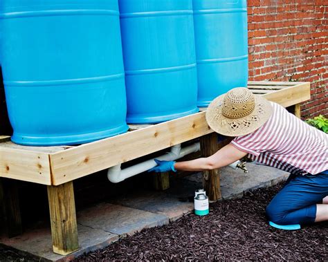 Rain Barrel Installation