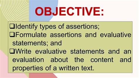Image result for Evaluative Statement Examples