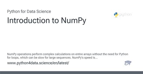 Image result for Numpy Intro