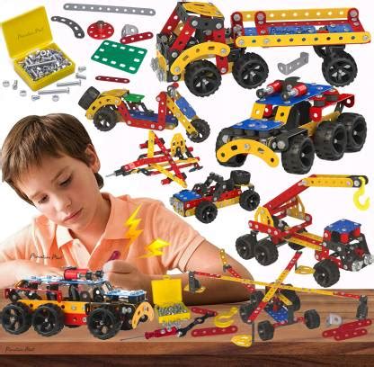 Wishmaster Stem Building Projects Toys for Kids Year 240 PCS Metal ...