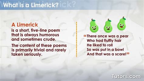Image result for Limerick Poem Examples
