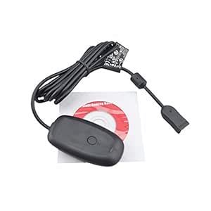 USB PC Gaming Receiver for Microsoft Xbox 360 Wireless Controller ...