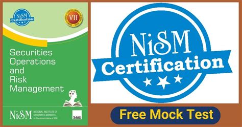 NISM Series 7 Securities Operations Risk Management (SORM) Free Mock ...