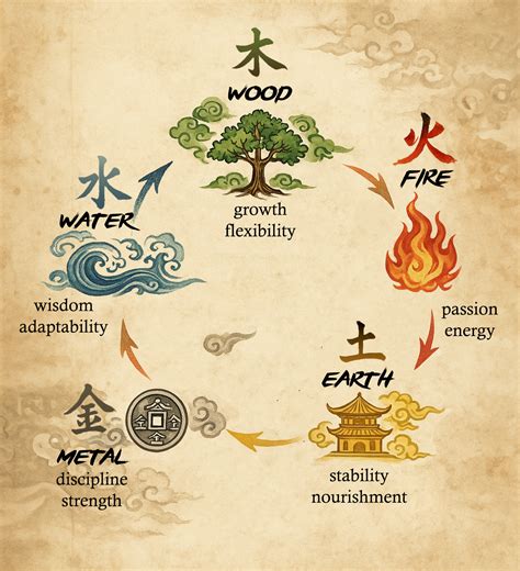 Chinese Zodiac Elements: The Five Elements Explained