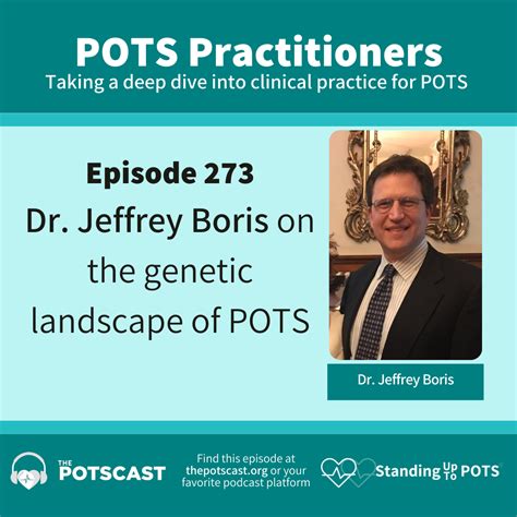 Dr. Jeffrey Boris on the genetic landscape of POTS - Standing Up to POTS