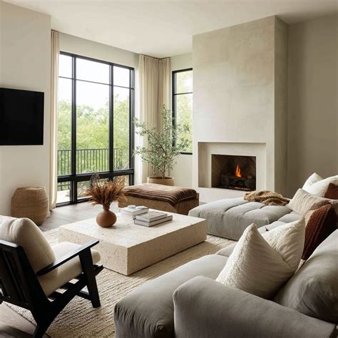 Fresh Tuscan Style Living Room Ideas: Plaster, Stone, Warmth
