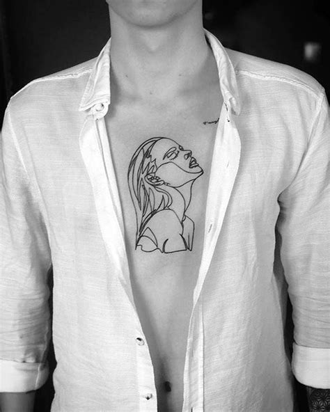 unique line tattoo ideas