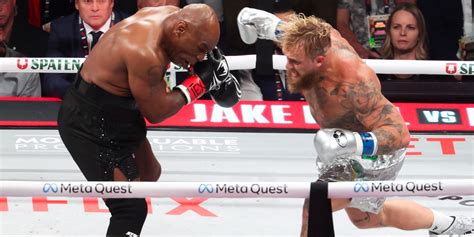 Jake Paul vs Mike Tyson Punch Stats