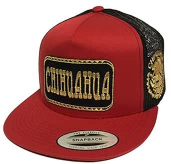 Buy Mexico Logo Federal 2 Logos Hat Red mesh, Black, One Size at Amazon.in