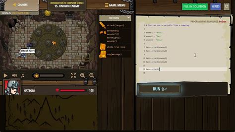 Code Combat Level 15 的图像结果