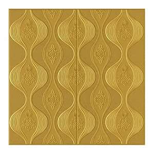 TLISMI 15 Pcs PE Foam Seamless Wave Style flower embossed Textured DIY ...