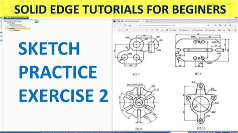 Image result for Solid Edge Pattern Drawing Tutorial