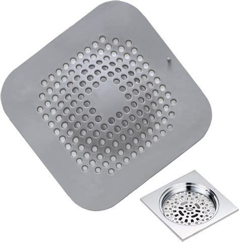 Mesh Shower Drain Cover | Bathtub Hair Catcher for Drain - Silicone ...