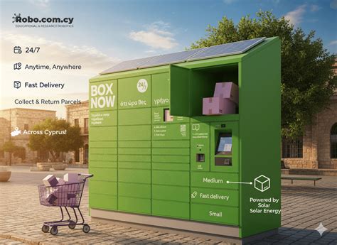 New Box Now Shipping Option - Available for Cyprus & Greece 🚀 – ROBO CY