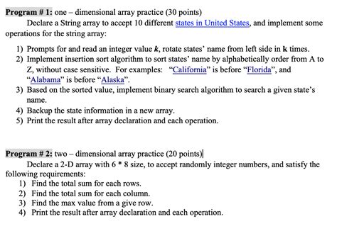 Image result for Example Problem of Array in Programming