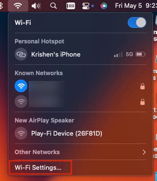 Image result for Mac OS Network Settings
