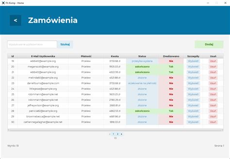 JavaFX Crud 的图像结果