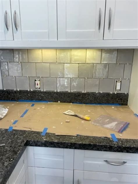 Image result for Backsplash Installation
