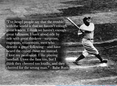 Famous Quotes By Babe Ruth. QuotesGram