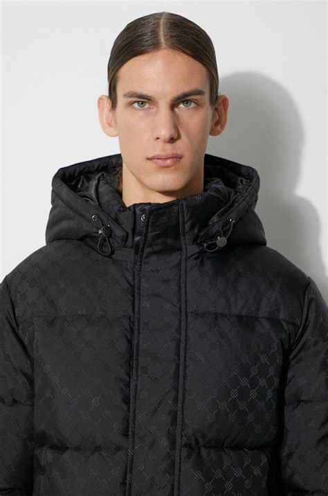 Daily Paper jacket Monogram Puffer men's black color 2323067 at PRM US