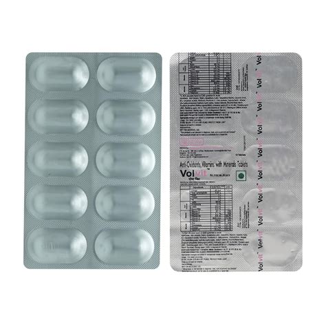 Buy Volvit Tablet | 19 Minutes Delivery | Apollo Pharmacy
