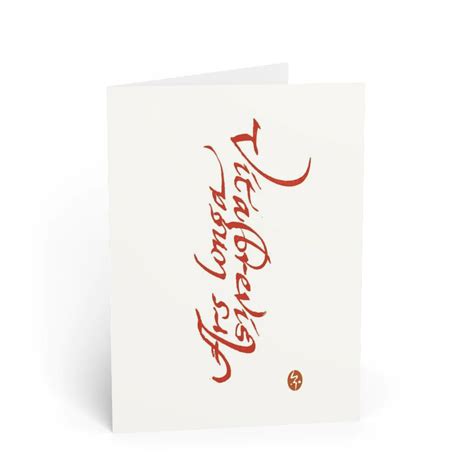 Ars Longa Vita Brevis – World-calligraphy