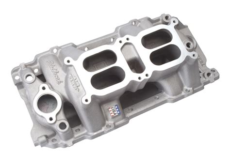 Edelbrock 7522 RPM Air-Gap Dual-Quad Intake Manifold : Amazon.in: Car ...