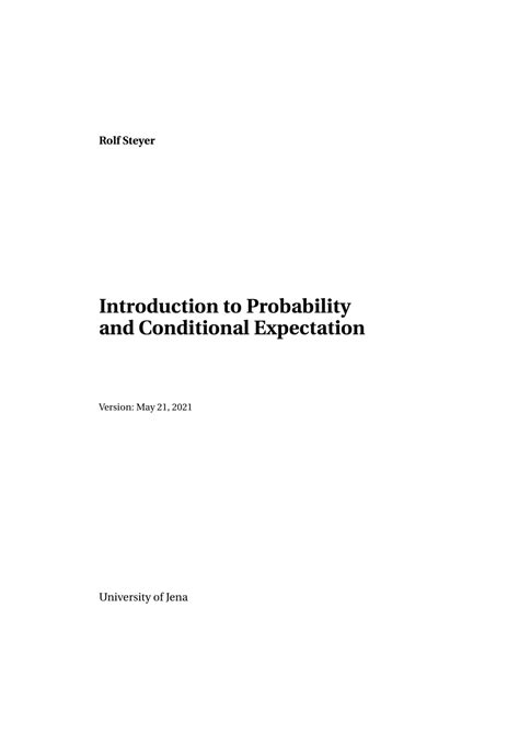 Image result for Conditional Expectation