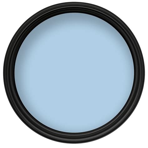 Crown Silk Emulsion Paint 2.5L - Powder Blue | Paint | B&M