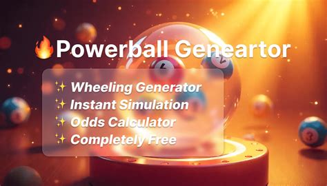 Powerball Number Generator 的图像结果