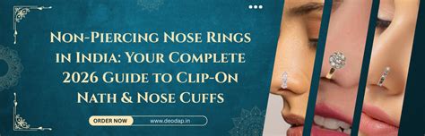 Non-Piercing Nose Rings in India: Your Complete 2026 Guide – DeoDap