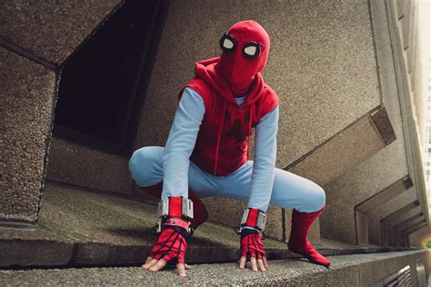 My cosplay of Spider-man's Homemade suit from Homecoming and also ...