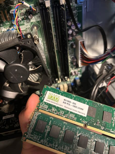 Adding 2 8gb ram now my computer won’t turn on : r/computer