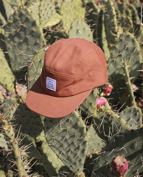 Cotton Five-Panel Hat | Rust | Five panel hat, Hats, Panel hat