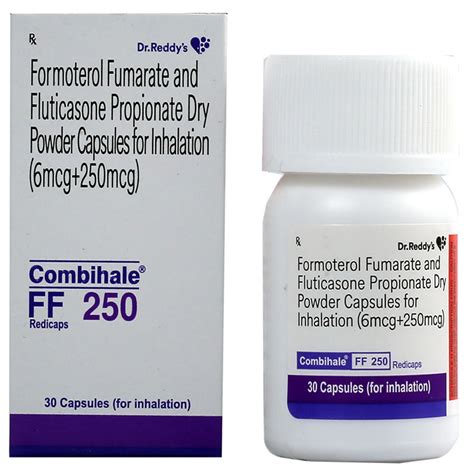 Combihale FF 250 Redicaps | Uses, Side Effects, Price | Apollo Pharmacy