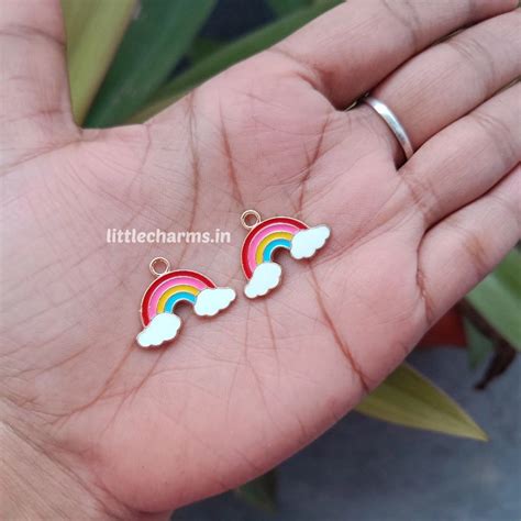 Buy Rainbow with cloud Charm online from little charms