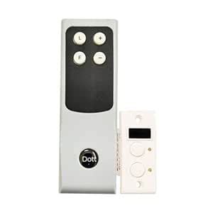 Dott Systems Non-Modular Remote Control Switch for 1 Light and 1 Fan ...