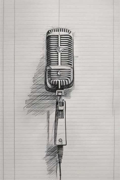 Image result for Computer Microphone Drawing