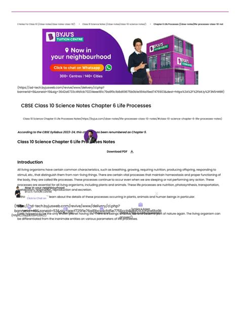 Image result for Class 10 Science Chapter 6 Notes