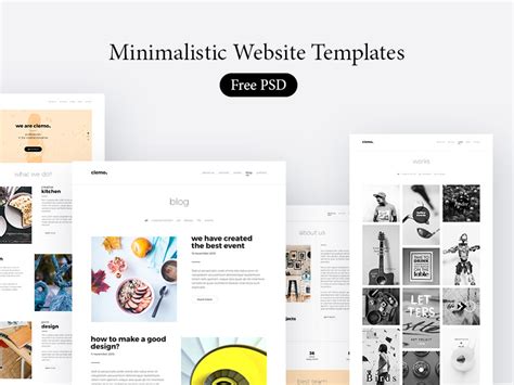 Simple Web Templates 的图像结果