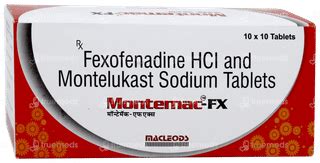 Montemac Fx Tablet: Uses, Side Effects, Price & Substitutes