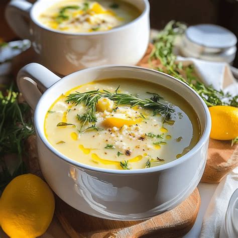 Delicious Avgolemono Soup: Greek Healing Soup Recipe