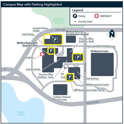 Directions, Maps and Parking | MedStar NRH | MedStar Health
