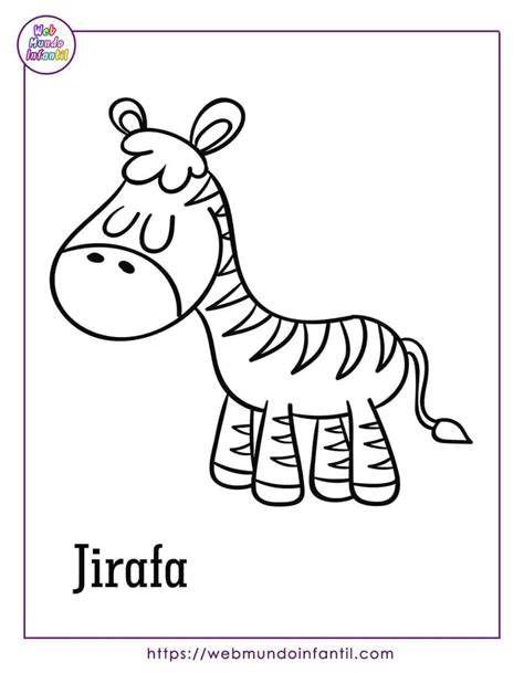 Dibujos de animales animados para colorear e imprimir