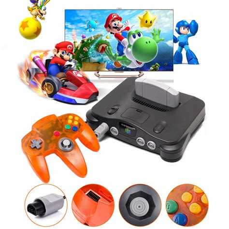 Buy Retro Classic Wired N64 Controller Gamepad Joystick For Nintendo 64 ...