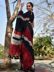 Cotton Multicolor Saree with Blouse Piece|Sukoon ke Rang|Suta