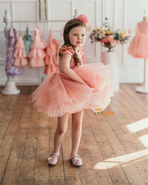 Fluffy Birthday Party Dress – First Little Smile