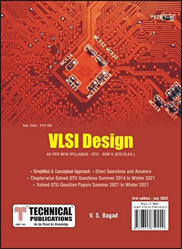 VLSI Design for GTU 18 Course (V - ECE - 3151105) eBook : Bagad, V. S ...