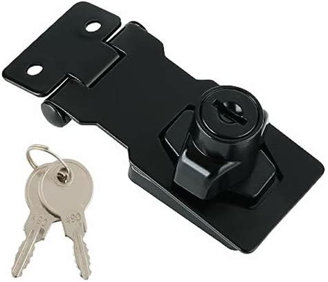Alise Keyed Hasp Lock,2.5 Inch Safety Packlock Clasp Hasp Lock Latch ...